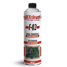 JETCLEAN F-02 600 ML FLUX ANAKART TEMİZLEME SPREY