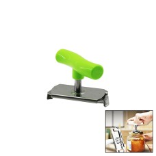 KOLLU METAL KAVANOZ AÇACAK  PLASTİK KOL  ÇEVİR--SIKIŞTIR--AÇ