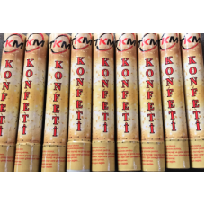 KONFETİ KARNAVAL METALİK RENKLİ 30CM