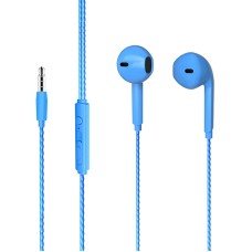 LECOO EH104BL 3.5MM JACKLI KABLOLU KULAK İÇİ MİKROFONLU MAVİ KULAKLIK