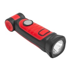 LED+COB IŞIK ÇOK FONKSİYONLU PİLLİ (3*AAA) EL FENERİ