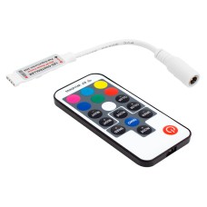 LED RGB KONTROL DEVRESİ 12 VOLT RF KÜÇÜK MODÜLLÜ UZAK MESAFE ALGILAMALI