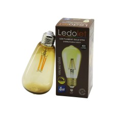 LEDOLET ST-064 4W - E27 RUSTİK AMPUL 400LUMEN