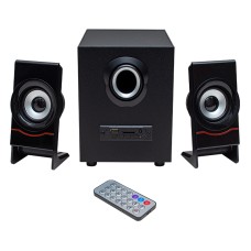 MAGICVOICE MV-4966 USB+TF CARD+FM+BT UKLI 2+1 SES SİSTEMİ