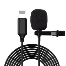 MAGICVOICE JH-041 LIGHTNING GİRİŞLİ KABLOLU YOUTUBER YAKA MİKROFON