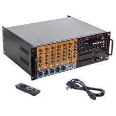 MAGICVOICE MV-1213 KÜP MİXER ANFİ USB BT UK RMS100W  MAX 800W 6 ZON+99DSP+4-16-70-100V TRAFOLU