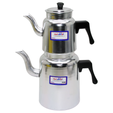 NO-5 LÜKS ALÜMİNYUM ÇAYDANLIK TAKIMI