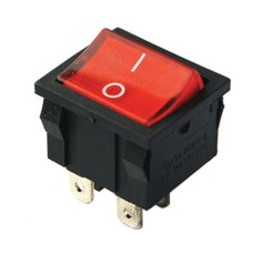 ORTA BOY IŞIKLI ANAHTAR ON-OFF 4PIN (IC-126)