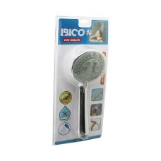 ORTA BOY YUVARLAK - BOMBELİ =9.7CM DUŞ BAŞLIK KADEMELİ VAKUMLU KROM GÖVDE - GRİ ZEMİNSAP:14.5CM