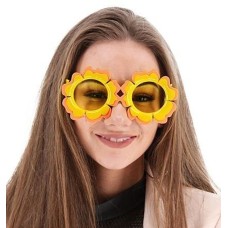 Papatya Şekilli Turuncu Sarı Renkli Hawaii Konsept Parti Gözlüğü 15x7 cm Papatya Şekilli Turuncu Sarı Renkli Hawaii Konsept Parti Gözlüğü 15x7 cm