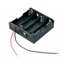 PİL YUVASI AA 4LÜ YAN YANA (IC-234A)