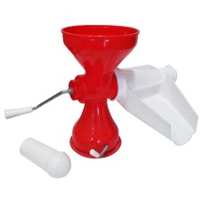 PLASTİK SÜZGEÇLİ - HAZNELİ SALÇA MAKİNESİ  METAL KOLLU EV YAPIMI FİRESİZ PRATİK KULLANIM BRKT-312007