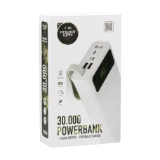 POWERWAY TX30 30000 MAH DİJİTAL GÖSTERGELİ POWERBANK