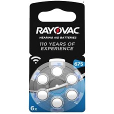 RAYOVAC 675 NO KULAKLIK PİLİ 6Lİ PAKET FİYAT