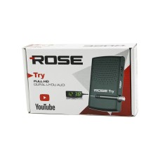 ROSE TRY FULL HD DİJİTAL UYDU ALICISI  1080P - HDMI - WİFİ - AV - YOUTUBE