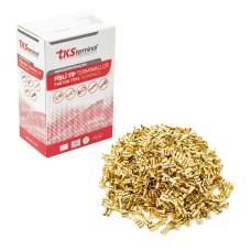 SARI KABLO PABUÇ (TKS-1D) 6.3 DİŞİ TERMİNAL PAKETİ (300LÜK) PAKET FİYATI