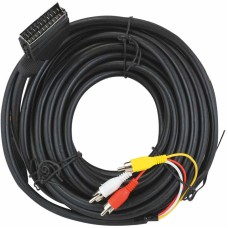 SCART 3RCA 10 METRE KABLO