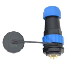 SD28 SU GEÇİRMEZ 3 PİN YUVARLAK 28 MM KONNEKTÖR