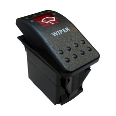 SİLECEK IŞIKLI 3P ON-OFF 12-24V MARIN SWITCH (IC-134M-S12)