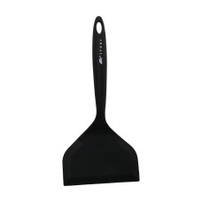 SİLİKON - SİYAH   JUMBO - GENİŞ AĞIZ  SPATULA  25.5CM -- AĞIZ: 12CM