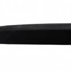 SİYAH - 2.5CM PAÇA LASTİK GENİŞ 10MT.