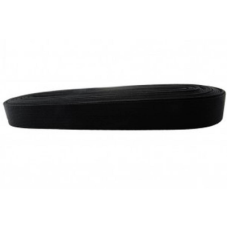 SİYAH - 2CM PAÇA LASTİK YASSI GENİŞ 10MT