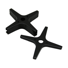 5 ADET SİYAH ARTI MODEL CEZVELİK OCAK KÜÇÜLTÜCÜ EMAYE