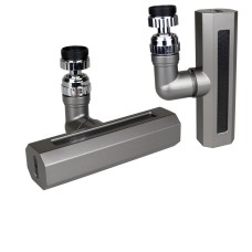 SİYAH  GENİŞ  360 DERECE DÖNEBİLENOYNAR BAŞLIK - 4 MOD  PERLATÖR ŞELALE MUSLUK UCU KTX-3288