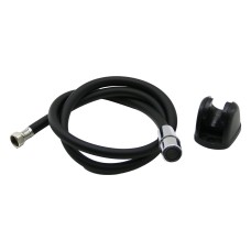 SİYAH PLASTİK PERLATÖRLÜ TAHARATMATİK HORTUM  120CM