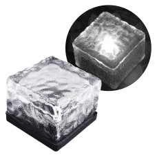 SOLAR LEDLİ BEYAZ TUĞLA GÖRÜNÜMLÜ BAHÇE DEKORASYON AYDINLATMA