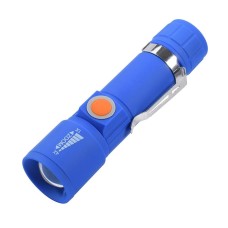 USB ŞARJLI 3 MODLU PLASTİK KASA MİNİ EL FENERİ