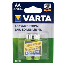 VARTA NI-MH 1.2V 2700 MAH HR6 AA ŞARJLI 2Lİ KALEM PİL