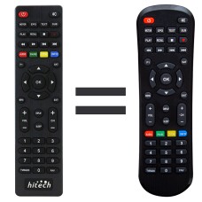 HITECH KORAX MINI HD UYDU KUMANDA (16936=13266)