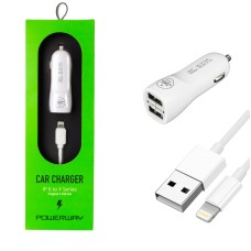 X3 3.1A İPHONE ARAÇ ÇAKMAKLIK ŞARJ ALETİ
