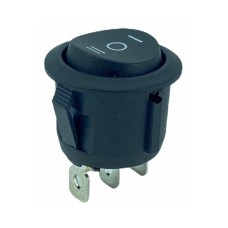 YAYLI YUVARLAK IŞIKSIZ ANAHTAR ON-OFF-ON 3P (IC-134-2)