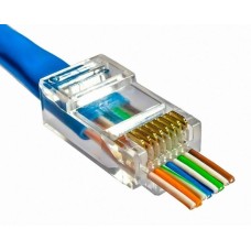 YENİ NESİL RJ45 CAT5/CAT6 8P/8C AÇIK UÇLU SOKET (100LÜK PAKET)