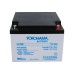 YOKOHAMA YH-1226 12 VOLT - 26 AMPER KURU AKÜ (165 X 176 X 125 MM)