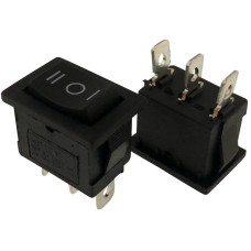 YÜKSELTİCİ ANAHTARI MİNİ IŞIKSIZ 3 KONUMLU YAYLI ANAHTAR ON-OFF-ON (IC-123A)